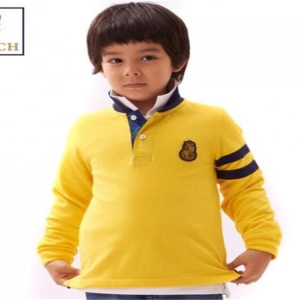 Trich童装女童秋装花边格子衬衫供应