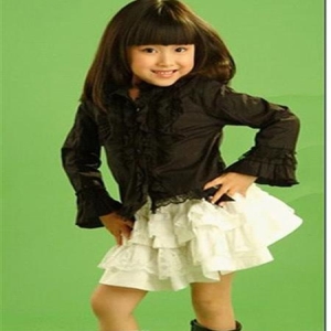 女童2013春装新款 韩版糖果色立体眼镜短袖T恤 【量大从优】