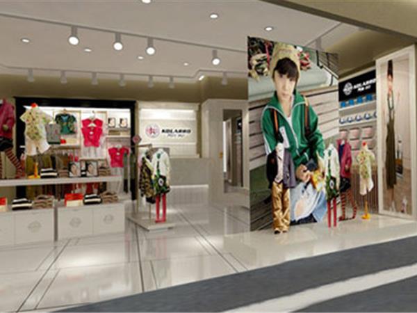 酷鲁纳尔童装店铺展示