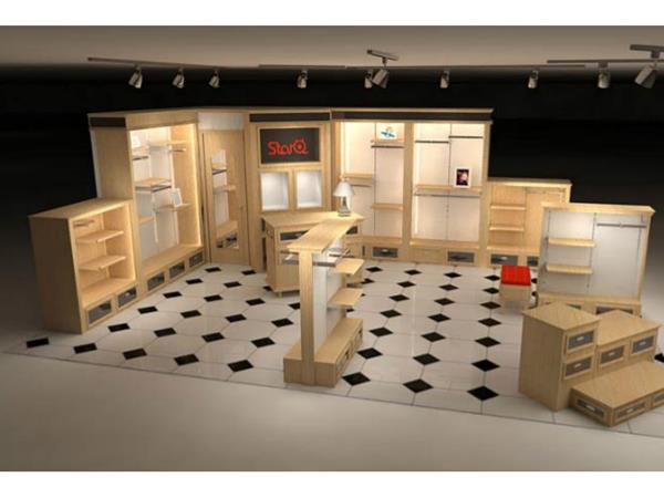 快乐星猫童装店铺展示