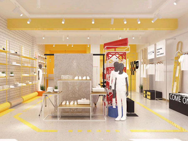 宝贝传奇童装店铺展示