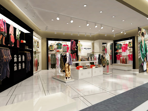 酷鲁纳尔童装店铺展示