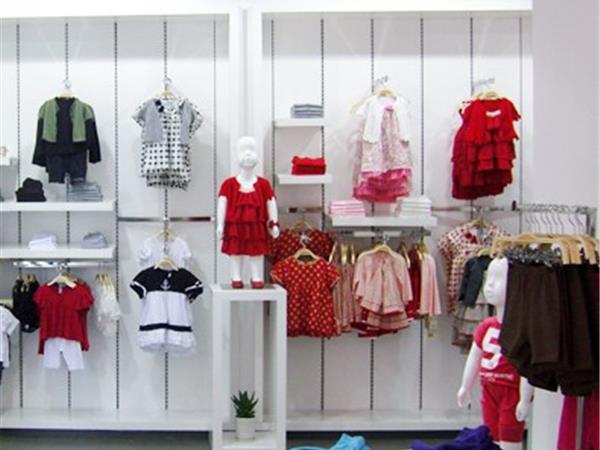 毛毛猪童装店铺展示