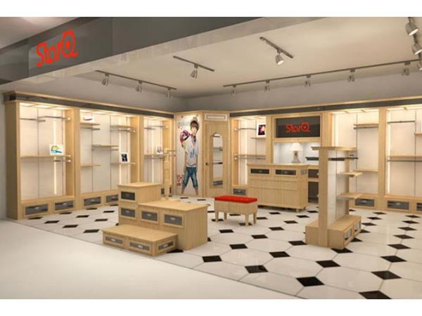 快乐星猫童装店铺展示