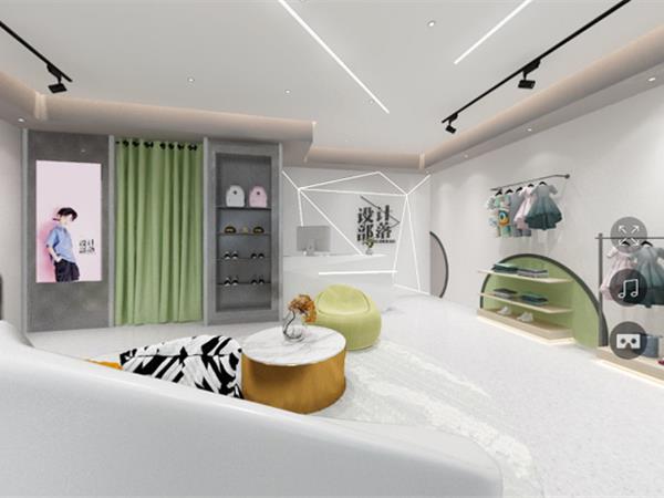 设计部落童装店铺展示