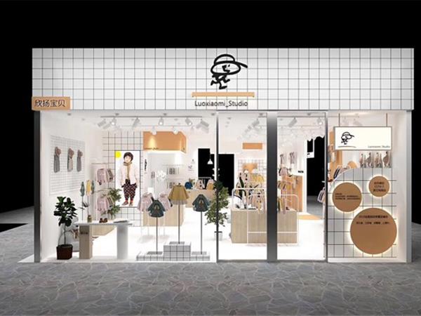 洛小米童装店铺展示