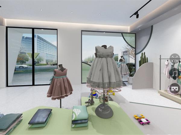 设计部落童装店铺展示