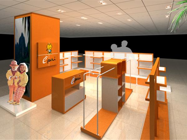 e派童装店铺展示
