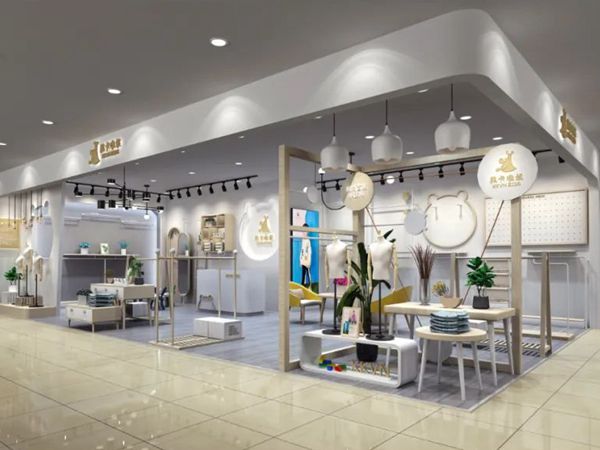 熊卡唯妮童装店铺展示