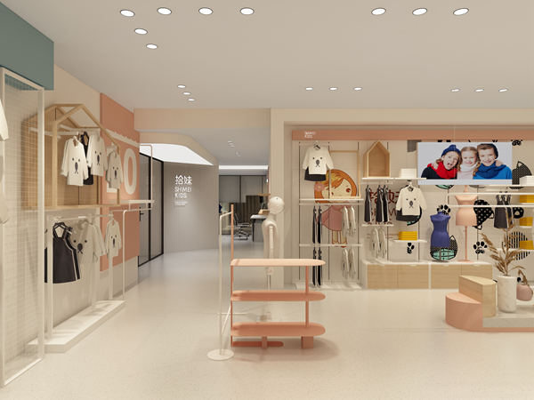 拾妹童装店铺展示