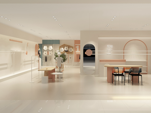 拾妹童装店铺展示