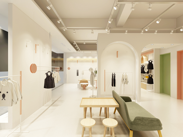 拾妹童装店铺展示