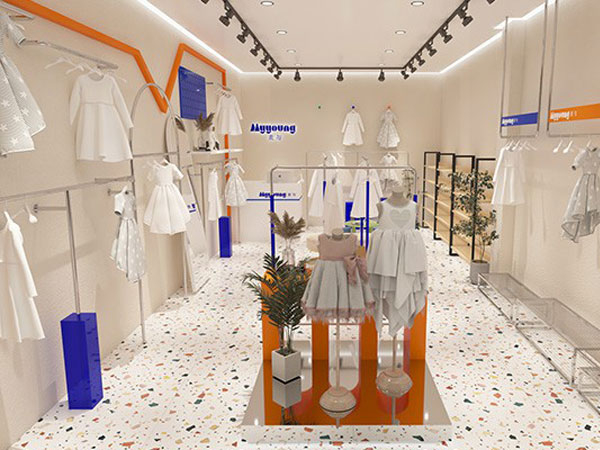 麦与童装店铺展示