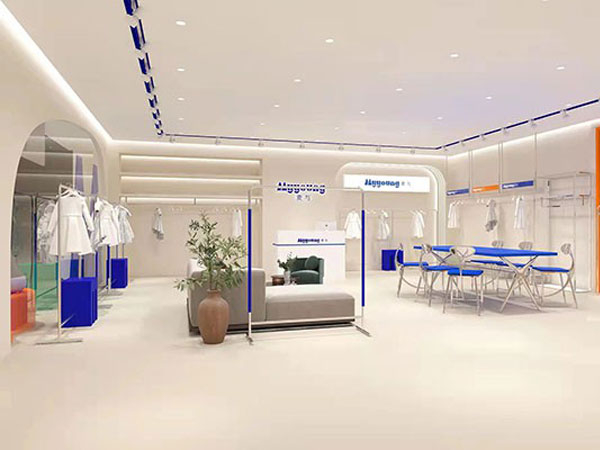 麦与童装店铺展示