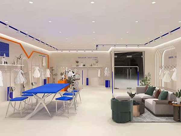 麦与童装店铺展示